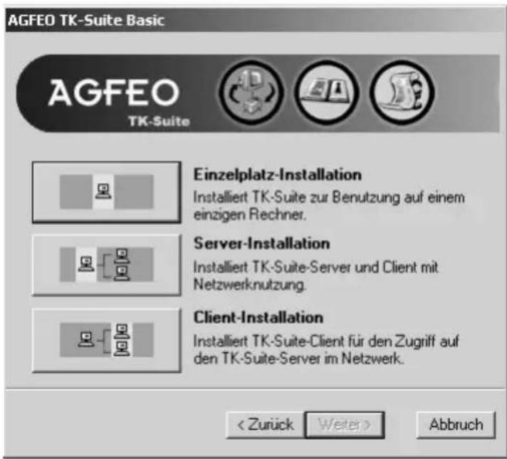 AGFEO AS 151 - TK-Suite installieren - 1