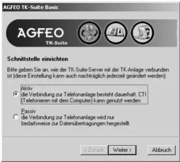 AGFEO AS 151 - TK-Suite installieren - 1