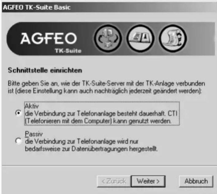 AGFEO AS 100 IT - TK-Suite installieren - 1
