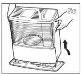 ZIBRO R 224 TC - DIE fLAMME DES kAMINofENS BRENNT ZU HoCH. - 8