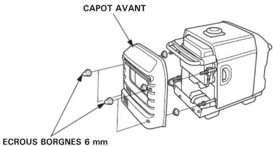 Honda EU30IS - Remplacement du fusible (EU30IS uniquement) - 1