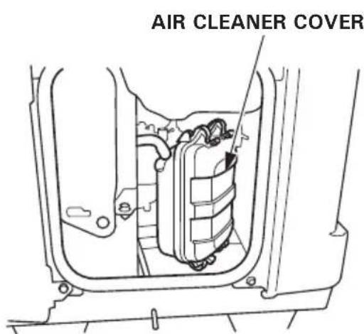 Honda EU30IS - 3.Foam element: - 4
