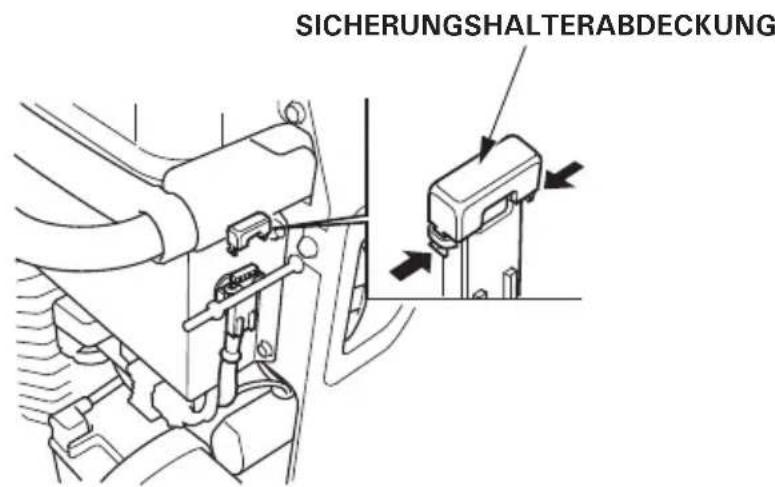 Honda EU30IS - ERSETZEN DER SICHERUNG (nur EU30is) - 2