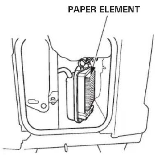 Honda EU30IS - 3.Foam element: - 3