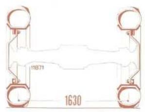 FIAT 8090 - REGLAGE DE LA VOIE AVANT - 2