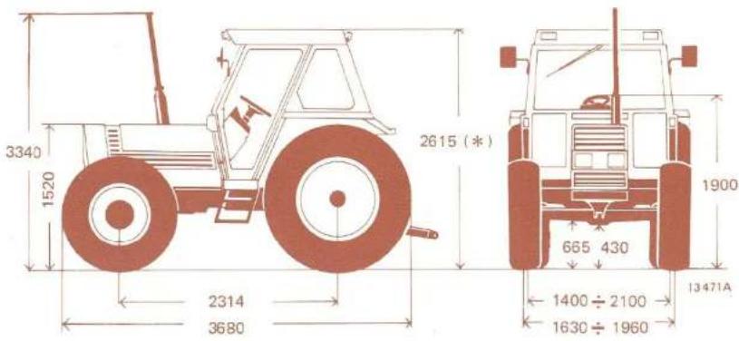 FIAT 8090 - Caracteristiques - 1