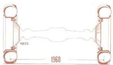 FIAT 7080 - Reglage de la VOIE avant - 5