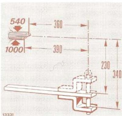 FIAT 7080 - Dispositifs d'attelage - 3