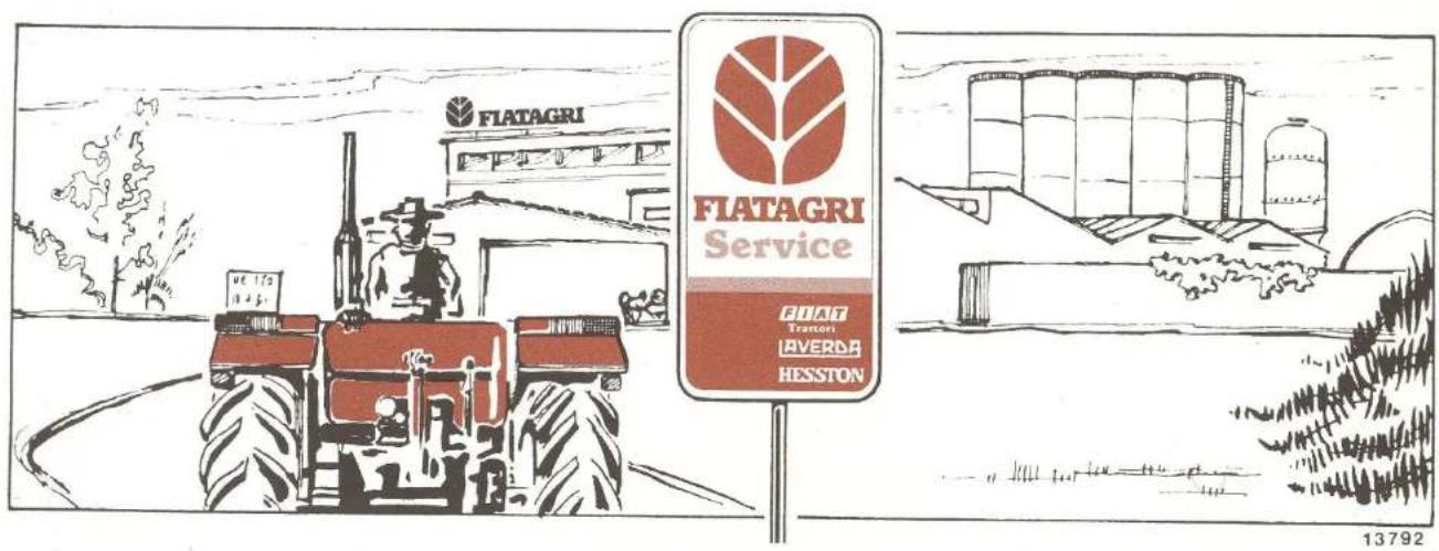 FIAT 7080 - Organisation, pièces de rechange et assistance après-vente, toujours proche de l'exploitant - 2