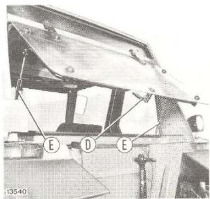 FIAT 7080 - Lunette arriere - 2