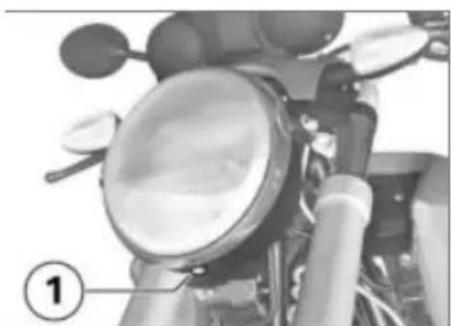 BMW R 1200 R (2013) - Tonoθετησι Κου προβολεα - 3