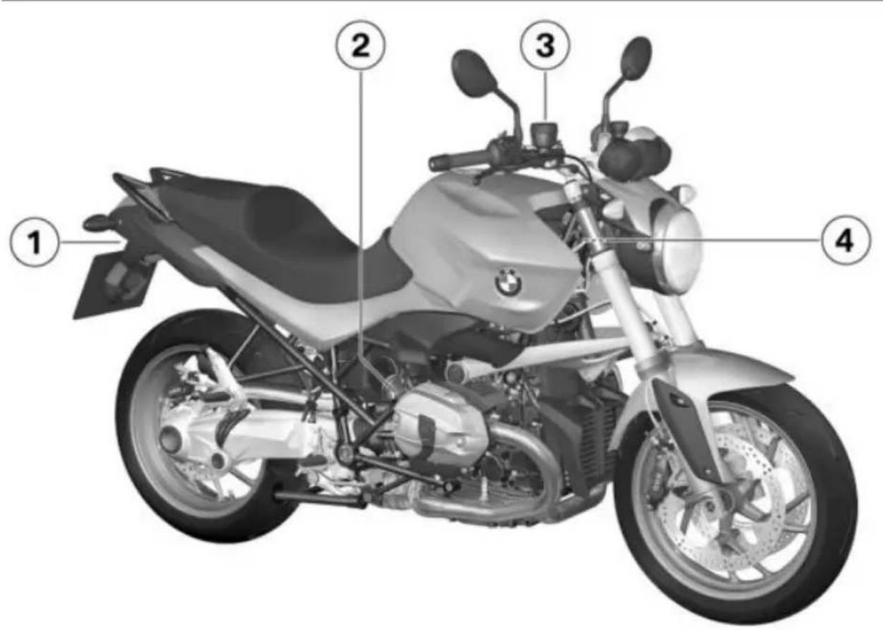 BMW R 1200 R (2013) - Σuvoλikn oyn αpiστερα - 1