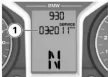 BMW R 1200 R (2013) - Evδειξη σερβις - 1
