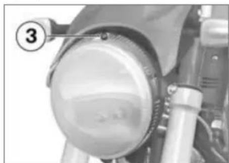 BMW R 1200 R (2013) - Tonoθετησι Κου προβολεα - 1