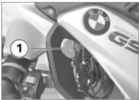 BMW R 1200 GS (2013) - Συμπλήρωση ψυκτικού υγρού - 1