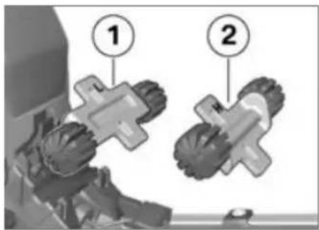 BMW R 1200 GS (2013) - Ρύθμιση ύψους σέλας οδηγού και κλίσης - 2