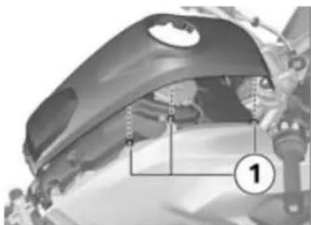 BMW R 1200 GS (2013) - Αντικατάσταση στοιχείου φίλτρου αέρα - 6