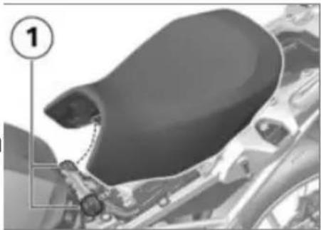 BMW R 1200 GS (2013) - Τοποθέτηση σέλας οδηγού - 1