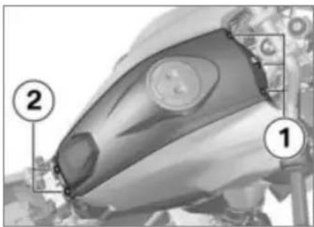 BMW R 1200 GS (2013) - Αντικατάσταση στοιχείου φίλτρου αέρα - 7