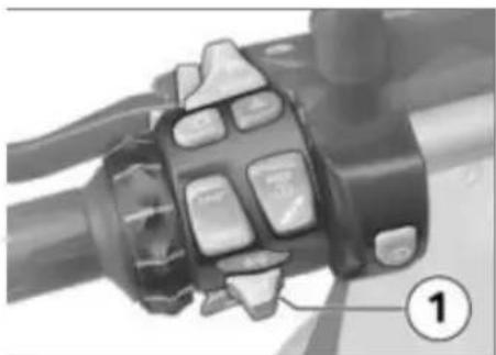 BMW R 1200 GS (2013) - Χειρισμός φλας - 1