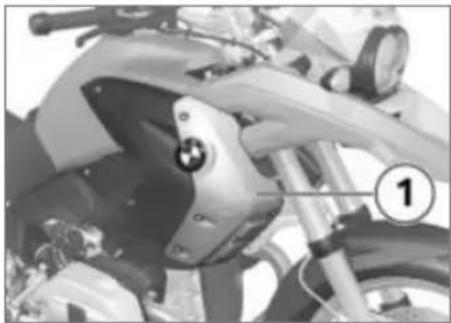 BMW R 1200 GS (2012) - Καθαρισμός ευαίσθητων εξαρτημάτων Διακοσμητικά ανοξείδωτου χάλυβα - 1