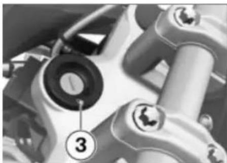 BMW R 1200 GS (2012) - Κλείδωμα κλειδαριάς τιμονιού - 1