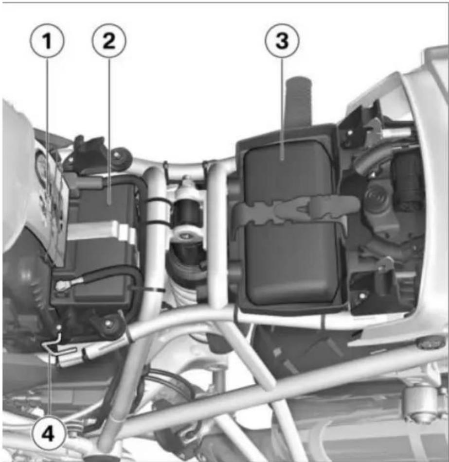 BMW R 1200 GS (2012) - Κάτω από τη σέλα - 1