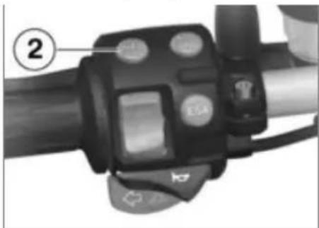 BMW R 1200 GS (2012) - Ρύθμιση ρολογιού - 2