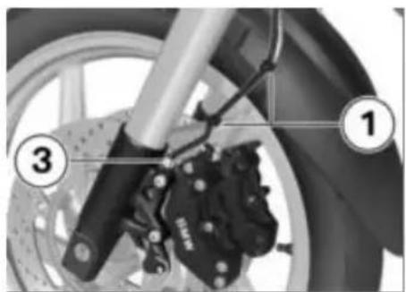 BMW R 1200 GS (2012) - Τοποθέτηση μπροστινού τροχού - 9