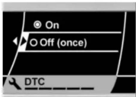 BMW K 1600 GTL Exclusive (2015) - DTC 機能を OFF / ON する - 1