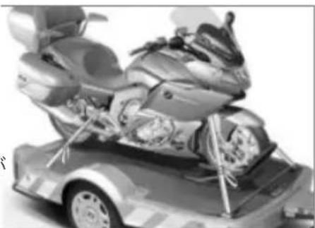 BMW K 1600 GTL Exclusive (2015) - モーダーサイクルを搬送用に固定いたします - 1