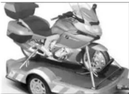 BMW K 1600 GTL (2013) - モーダーサイクルを搬送用に固定いたします - 1