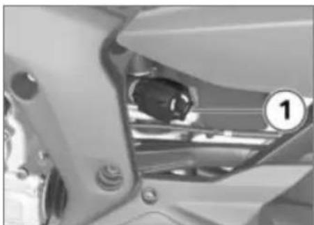 BMW K 1600 GTL (2013) - スリングフリロードを調整する(リヤ木イル) - 1