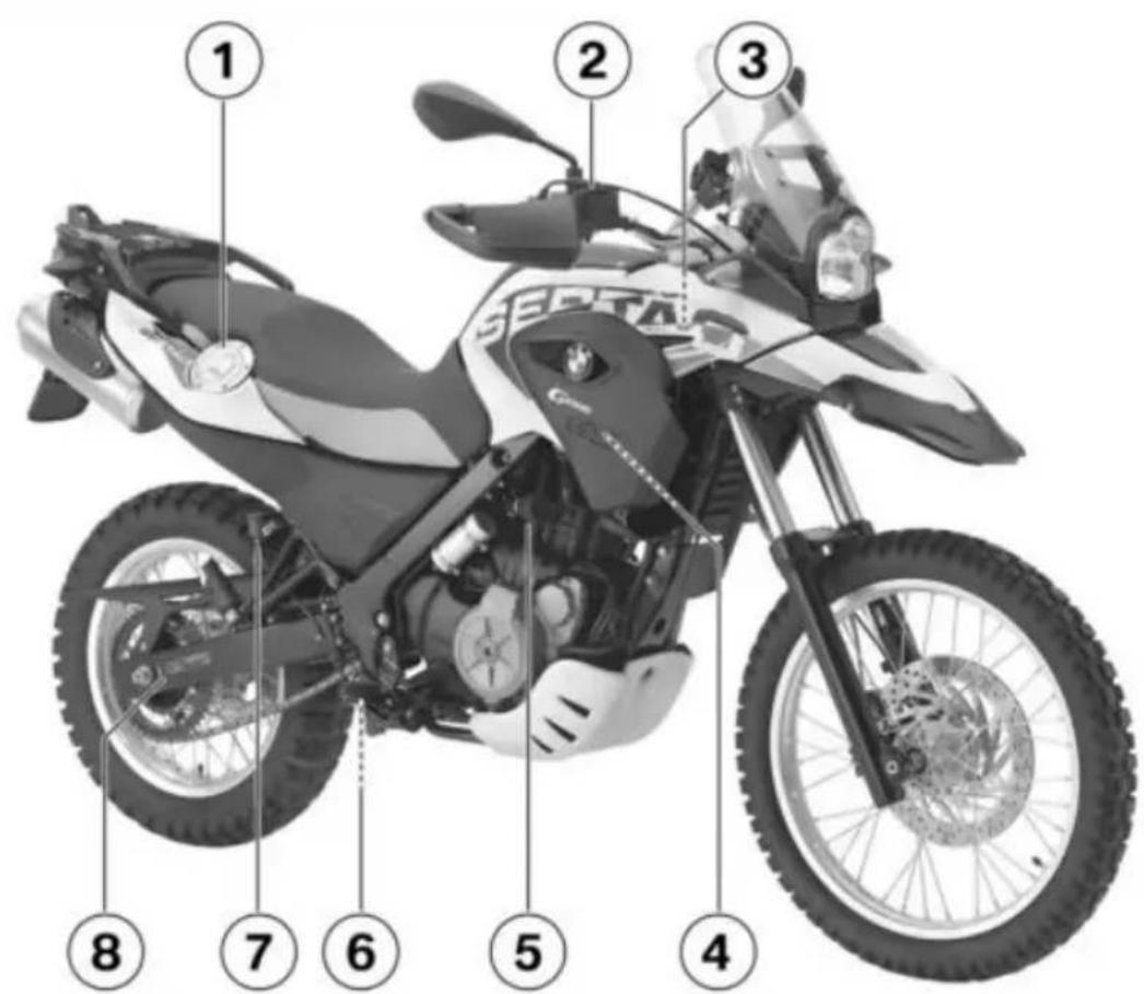 BMW G 650 GS Sertao (2014) - มุมมอง特有的ไปด้านช้าย - 1