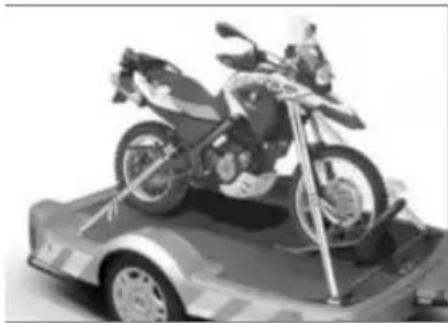 BMW G 650 GS Sertao (2014) - การยืดรถจักรยานยนต์เพื่อ การขนส่ง - 1