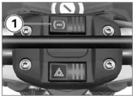 BMW G 650 GS (2008) - ABS 機能を ON にする - 1