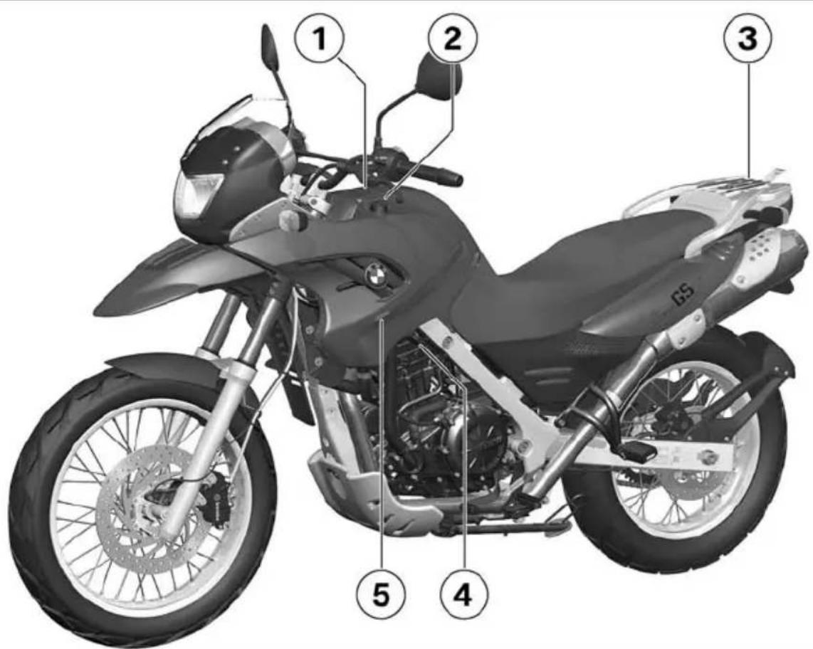 BMW G 650 GS (2008) - 全体图 - 1