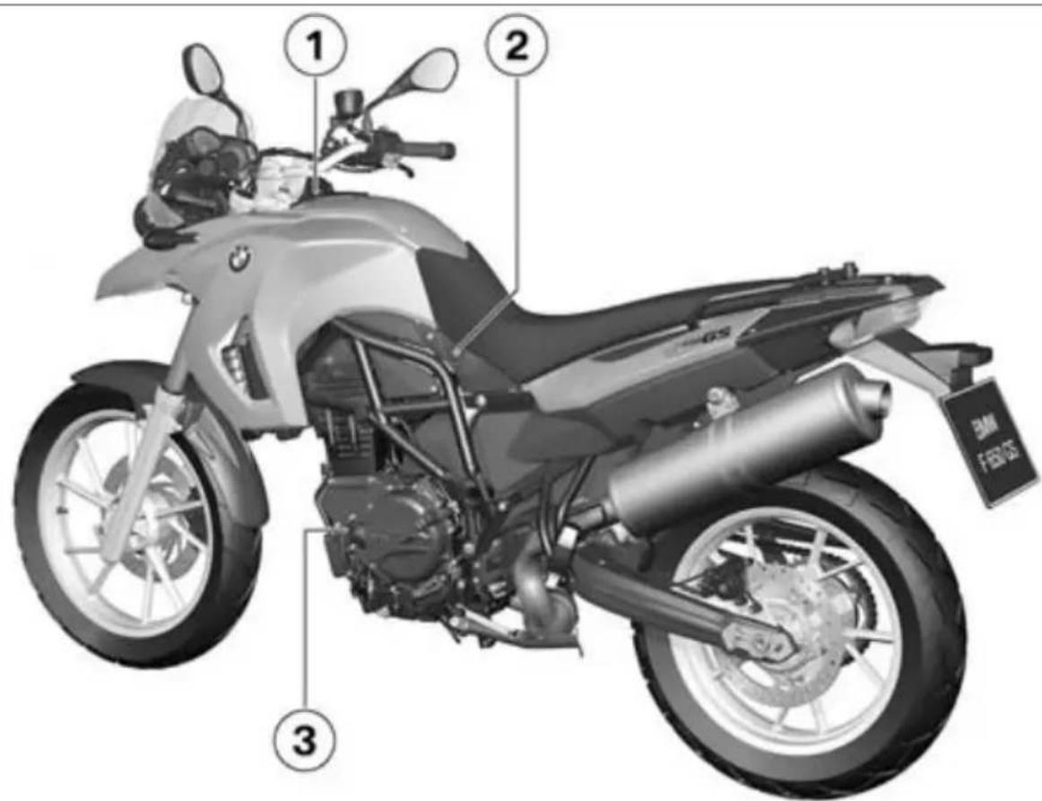 BMW F 650 GS (2009) - 全体図 - 1