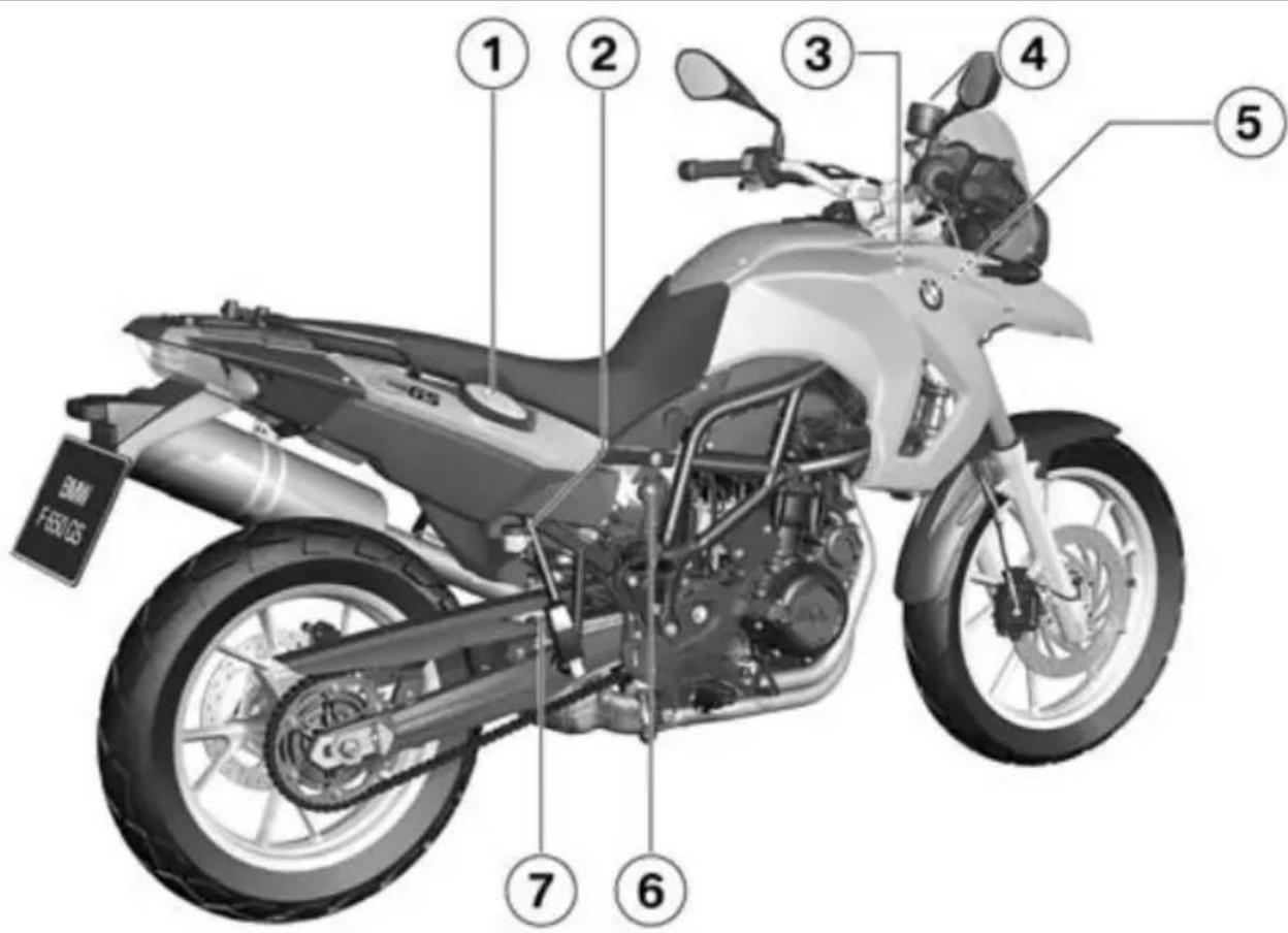 BMW F 650 GS (2009) - 全体図 - 2