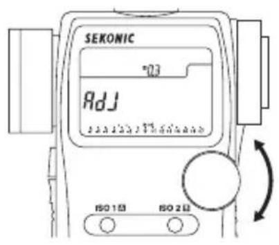 SEKONIC DigitalMaster L758DR - 2-2Saisie manuelle du profil d'exposition - 6