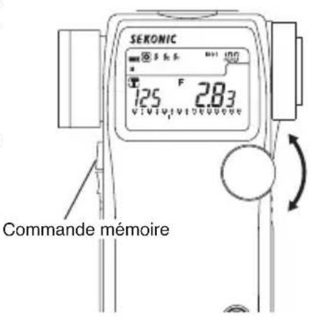 SEKONIC DigitalMaster L758DR - Mémorisation - 1