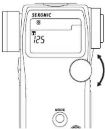 SEKONIC DigitalMaster L758DR - 1-1 Mode priorité vitesses - 1