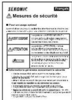 SEKONIC DigitalMaster L758DR - Accessoires fournis - 13