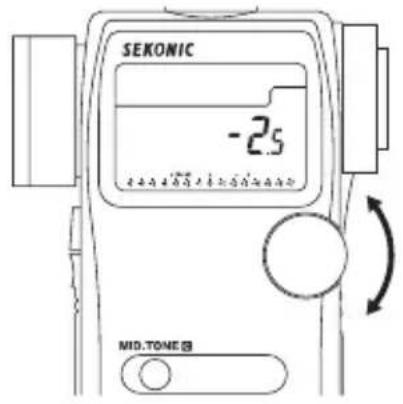 SEKONIC DigitalMaster L758DR - NOTE: - 1