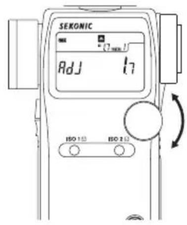 SEKONIC DigitalMaster L758DR - Comment utiliser la compensation d'exposition - 1