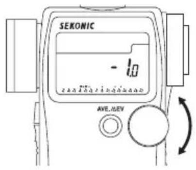 SEKONIC DigitalMaster L758DR - 2-2Saisie manuelle du profil d'exposition - 7