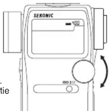 SEKONIC DigitalMaster L758DR - Réglage de la sensibilité ISO 2 - 2