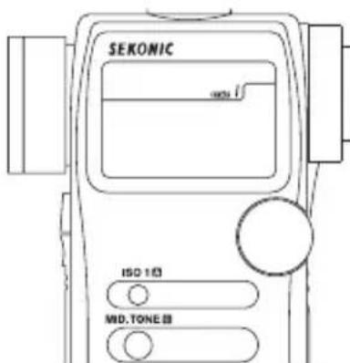 SEKONIC DigitalMaster L758DR - 2-2Saisie manuelle du profil d'exposition - 2