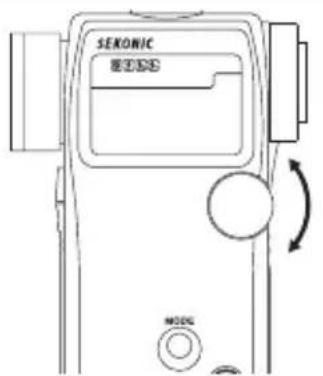 SEKONIC DigitalMaster L758DR - Sélection des modes de mesures - 1