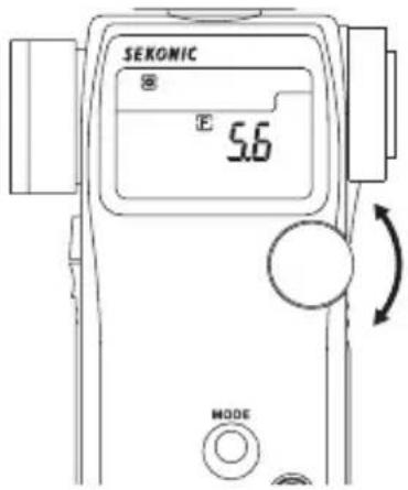 SEKONIC DigitalMaster L758Cine - 1-2 Mode priorité diaphragmes - 1